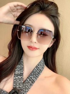 2025 new fashion trend all-match Gucci sunglasses 75810