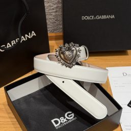 2025 New Dolce & Gabbana Leather Belt