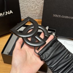 2025 New Dolce & Gabbana Leather Belt