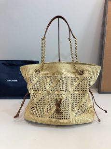 New Yves Saint Laurent beige bag
