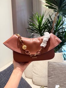 New Loewe brown-red bag